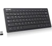 Mini Clavier sans Fil Espagnol, Clavier Ultra-Souple USB sans Fil pour Ordinateur Portable, Smart TV Android, Ordinateur Portable