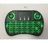 Mini clavier sans fil rétro4.2,langue engourdie française,clavier Air Mouse avec TouchSub RGB,PC TV Box,clavier Gamer Air Kit Key Pad,clavier - Type English Backlit
