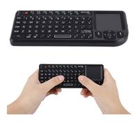 Mini clavier sans fil rétroéclairé, AZERTY, avec pavé tactile, souris N Air, pour PC, boîtier Smart TV, Kit RGB