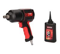 Mini hoc pneumatique KS TOOLS 515.1200 avec huile spéciale 515.3361