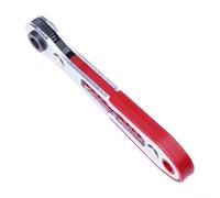 Mini clé à cliquet avec mécanisme à 36 dents, poignée à double entraînement en acier au chrome vanadium de 10,2 cm pour embouts et douilles hexagonaux de 6,35 mm, pivot bidirectionnel (1 clé)