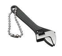 Mini clé à molette - 66 mm - En métal - Écartement des mors de 0 à 10 mm - Noir