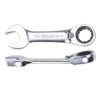 Mini clé mixte à cliquet réversible CHROME Plus, 72 DENTS 8 mm, sur support