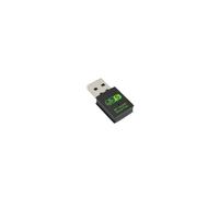Mini clé Wi-Fi, récepteur Wi-Fi Bluetooth USB double bande 2,4/5 GHz 600 Mbps - Compatible PC, ordinateur portable et ordinateur de bureau