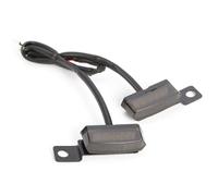 Mini clignotant LED 12V pour motos, 2 pièces, pour Honda, Kawasaki, Yamaha, ATV