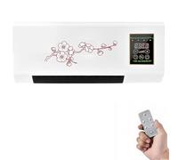 Mini Climatiseur, Climatiseur Mural 1800 W Avec Télécommande Et Minuterie, Refroidissement/Chauffage Silencieux, Unité De Climatisation Portable Pour Chambre, Maison Et Bureau C
