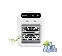 Mini Climatiseur Mobile Refroidisseur d’Air sans évacuation avec Fonction Brumisation D'été Climatiseur Portable Ventilateur Portable Ultra-Silencieux pour Maison Bureau Voyage Externe