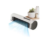 Mini climatiseur mural, silencieux, affichage LED 3 vitesses, refroidissement portable pour chambre, salon, bureau, sans conduit d'évacuatio