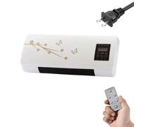 Mini climatiseur mural split avec fonction de refroidissement et de ventilation, système de chauffage compact mobile pour intérieur (C)