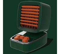 Mini climatiseur portable 3 vitesses de vent LED veilleuse de bureau refroidi à l'eau ventilateur de refroidissement refroidisseur d'air for bureau à domicile, chambre à coucher, chameau du désert, 3,