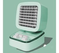 Mini climatiseur portable 3 vitesses de vent LED veilleuse de bureau refroidi à l'eau ventilateur de refroidissement refroidisseur d'air for bureau à domicile, chambre à coucher, chameau du désert, 3,