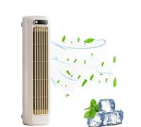 Mini Climatiseur Portable,Climatiseur Mobile,Ventilateur Rechargeable,Air Conditioner Portable,3 Vitesses, Rechargeable Par Usb, Pour La Chambre, Le Bureau, La Maison (Blanc)