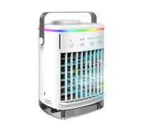 Mini climatiseur Refroidisseur Ventilateur Refroidissement par Eau climatisation pour Chambre Bureau Mobile Portable pour Voitures Confort Refroidissement Silencieux