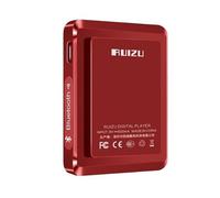 Mini Clip Bluetooth 5.0 Lecteur MP3 8 Go 16 Go 1,5 Pouces Plein écran Tactile Musique FM Enregistrement E-Book Podomètre, 8 Go, Rouge