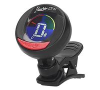 Mini Clip sur l'écran LED Tuner 360 Rotation pour Le Violon de Guitare ukulélé Noir