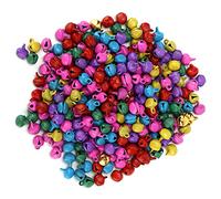 Mini Cloches, 300pcs Jingle Bells 6mm Jingle Bells Pour Craft Petite Cloche Mini Bell Charms Pour la Fabrication De Bijoux DIY Cloches De Noël(Couleur)