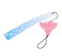 Mini Clochette de Jardin Suspendue en Métal, Style Rustique Rose
