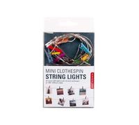Mini Clothespin String Lights Kikkerland