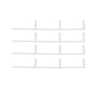 Mini Clôture de Jardin Mr1401 en Plastique Blanc pour Micro Paysage | Ornement Miniature, Forme Réaliste, Finition Soignée, Usage Jardin et Pot, Modèle Pratique