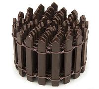 Mini clôture en bois, 5 x 100 cm, décoration paysagère, convient pour la décoration de la maison et du jardin, accessoires de bricolage, café