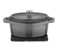 Mini Cocotte - GSW - 718301 - Fonte d'acier massive - Induction - Gris anthracite