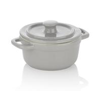 Mini cocotte Malin gris 10 cm céramique 10 cm Kela
