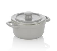 Mini cocotte Malin gris 14 cm céramique 14 cm Kela