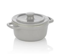 Mini cocotte Malin gris 14 cm - Kela - Gris - Céramique Gris G