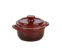 Kela Cocotte céramique Malin ronde rouge 10 cm