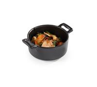Mini Cocotte Mélamine Noire Ø 9 cm