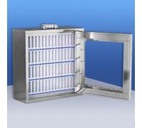 Mini coffre-fort portable verrouillable avec poignée, boîte de sécurité compacte pour appareils mobiles, idéal pour les voyages et la maison (12)