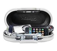 Mini Coffrefort Portable MASTER LOCK 5900EURDWHT Avec Câble Combinaison Blanc G