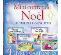 Mini Coffret De Noël - Coffret 4 Livres : En Route Pour Bethléem - Le Bébé Dans L'étable - Une Nouvelle Étoile - Le Premier Noël