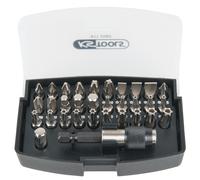 Mini coffret d'embouts de vissage et porte-embouts 1/4'', 32 pcs - KSTOOLS - 911.2060