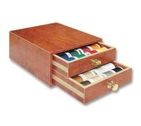 Mini Coffret Fils À Coudre Aerofil 400 M - Madeira Marron