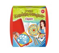 Mini Coffret Mandala - Designer - Classic - Cadre - Pochoir - 10 Feuilles de Papier