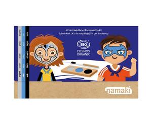Mini coffret Maquillage Namaki® 3 couleurs Chevalier & Super-héros -