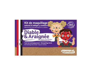 Mini coffret Maquillage Namaki® 3 couleurs Diable & Araignée - M