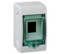 Mini-coffret pour appareillage modulaire Mureva Schneider Electric - 1 rangée - 4 modules - IP65 - En saillie