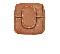 Mini Coin Purse Small Top Grain Leather Wallet,Change Pouch for Women,Casual Solid Portable Bag for Daily Use (G)