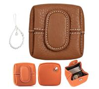 Mini Coin Purse, Top Grain Leather Small Women’s Wallet, Stylish and Compact Pouch for Coins, Keys, and Cards, Durable and Trendy Design for Everyday Use (#10)