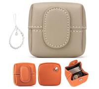 Mini Coin Purse, Top Grain Leather Small Women’s Wallet, Stylish and Compact Pouch for Coins, Keys, and Cards, Durable and Trendy Design for Everyday Use (#1)