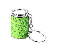 Mini Coin Storage Keychain,2-in-1 Portable Coin Holder,Loose Change Container with Secure Snap Closure,Mini Purse Keychain, Pocket Bank for Women and Men(E)