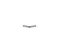 MINI-COM Angled All Metal Shielded Modular Patch Panel - Tableau de connexions - noir - 1U - 19" - 24 ports