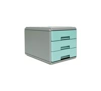 Mini Commode 3 Tiroirs Bleu Pastel 19p3 Pp Asbl