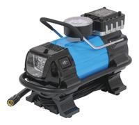 Mini compresseur 12V-15A-120W-3,5 bar + 3 adaptateurs STILKER - 11250