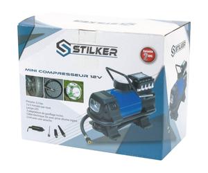 Mini compresseur 12V-15A-120W-3,5 bar + 3 adaptateurs STILKER - 11250