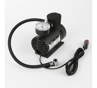 Mini Compresseur D'air Durable Pour Voiture, Outil De Gonflage De Pneus, Universel, Abs Noir, 300 Psi, 12v Dc