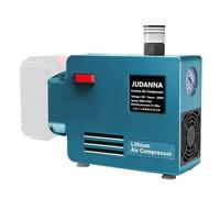 Mini compresseur d'air sans fil pour batterie Makita 18 V, mini compresseur d'air 150 psi/10,34 bar 35 l/min pour outils pneumatiques, travail en hauteur, petites réparations