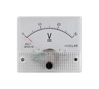 Mini compteur analogique avec précision 2,5 CC 0-30 V jauge de tension voltmètre du courant analogique CC 85 C1 pour expériences (mesure de pression 0-30 V)